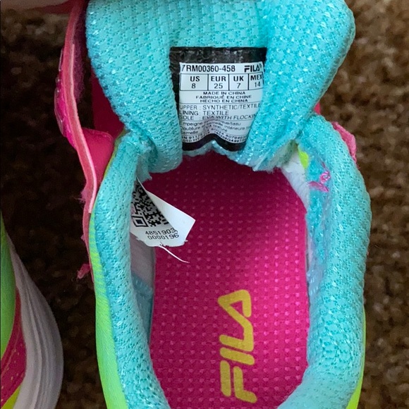 Fila sneakers for toddler girls - Picture 4 of 6